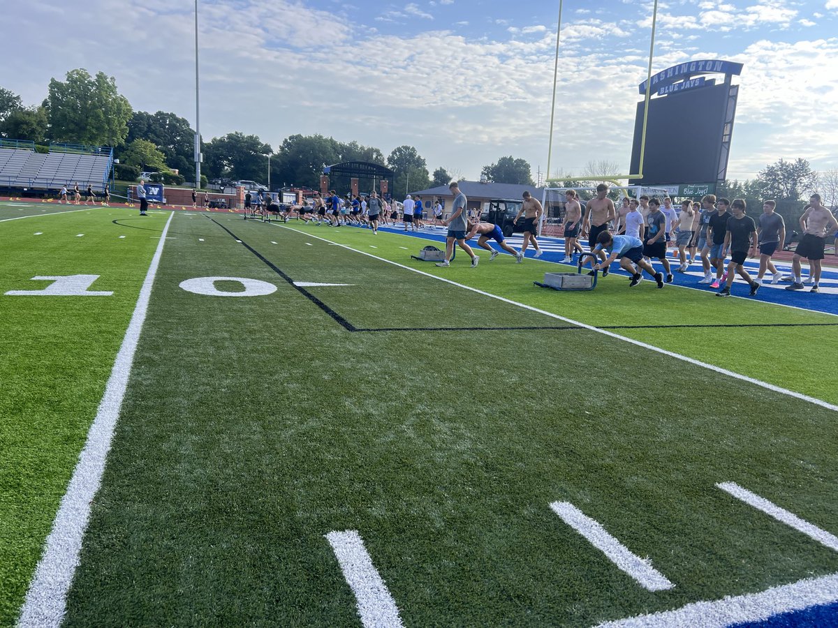bluejayfootball's tweet photo. Sled Day! https://t.co/1LtNZqRoUD