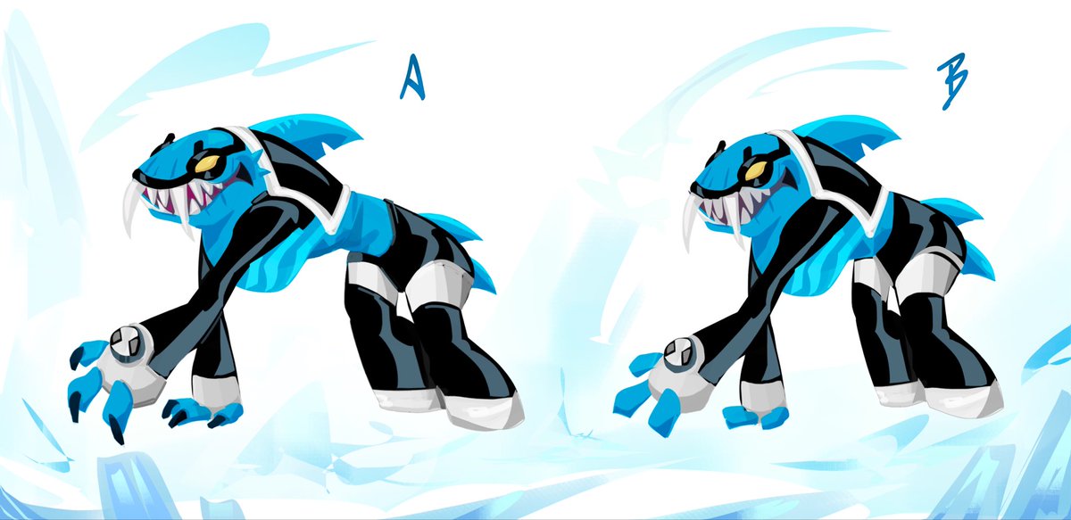 MaysonSchalcher's tweet photo. ❄️My Reinterpretation of Alien Arctiguana - Ben 10 (1/2)
#Ben10 #Arctiguana #FanArt #DigitalArt #Alien #ArtistOnX #Ben10FanArt #CreatureDesign #CartoonNetwork #AlienArt https://t.co/dyXaYB2UYR