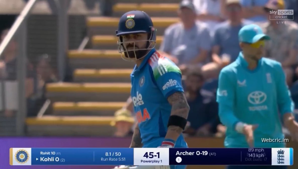 academy_dinda's tweet photo. Rohit and Kohli batting together.
Cherish these moments live because it’s not going to last for a long time now. https://t.co/WM0PpGpORx