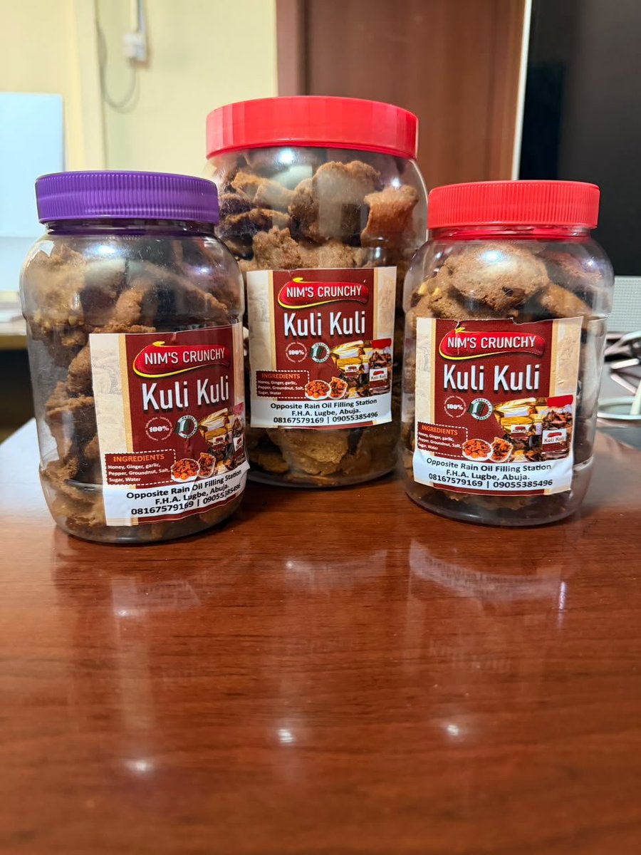Nimlove10's tweet photo. Nothing beats the rich, crunchy goodness of fresh kuli kuli! Made from premium groundnuts, it's the perfect snack for every moment. Grab yours today and enjoy authentic flavor in every bite.#KuliKuli #CrunchyGoodness #NaijaSnacks #HealthySnack #FreshAndTasty . https://t.co/azzFT3O8fh