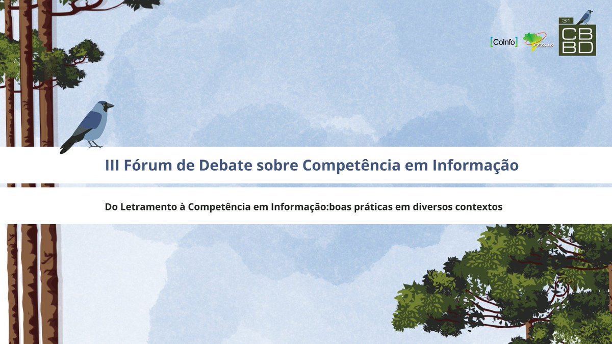 didts's tweet photo. Nessa semana está acontecendo o CBBD da @febab em Curitiba, o nosso GT CoInfo trouxe uma mesa incrível para o evento.
#NERSI #CBBD #FEBAB #Biblioteconomia #CiênciadaInformação https://t.co/CpBo7bONLq
