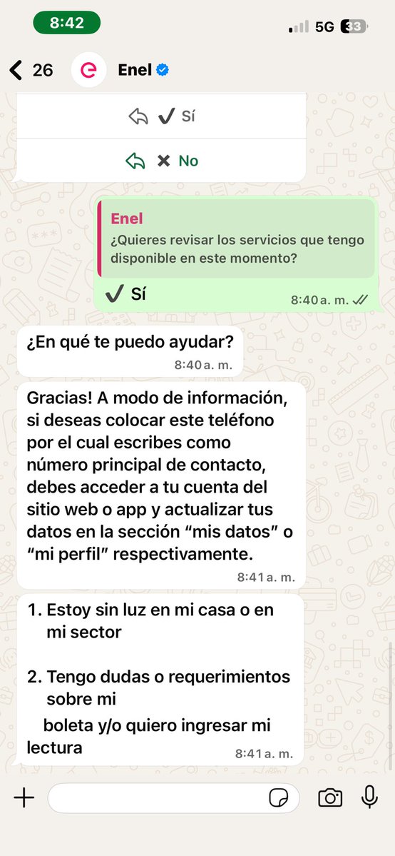 Saetaescondida's tweet photo. Son un chiste @EnelChile parte 2
@ximerincon @sec_cl https://t.co/XlWIIdoB8E