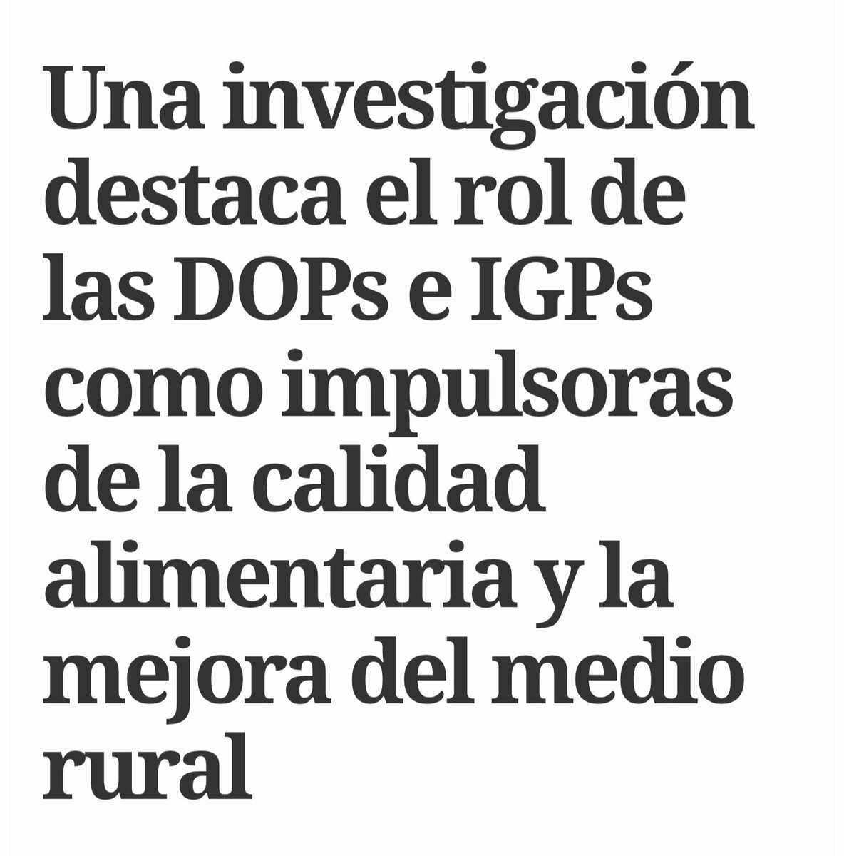 ArzuaUlloaDOP's tweet photo. "Las DOPs e IGPs como impulsoras de la calidad alimentaria y la mejora del medio rural"
#DOP #IGP #DOPeIGP #IXP
https://t.co/lGiGPL0Pmm https://t.co/u4m5M9k6Cr