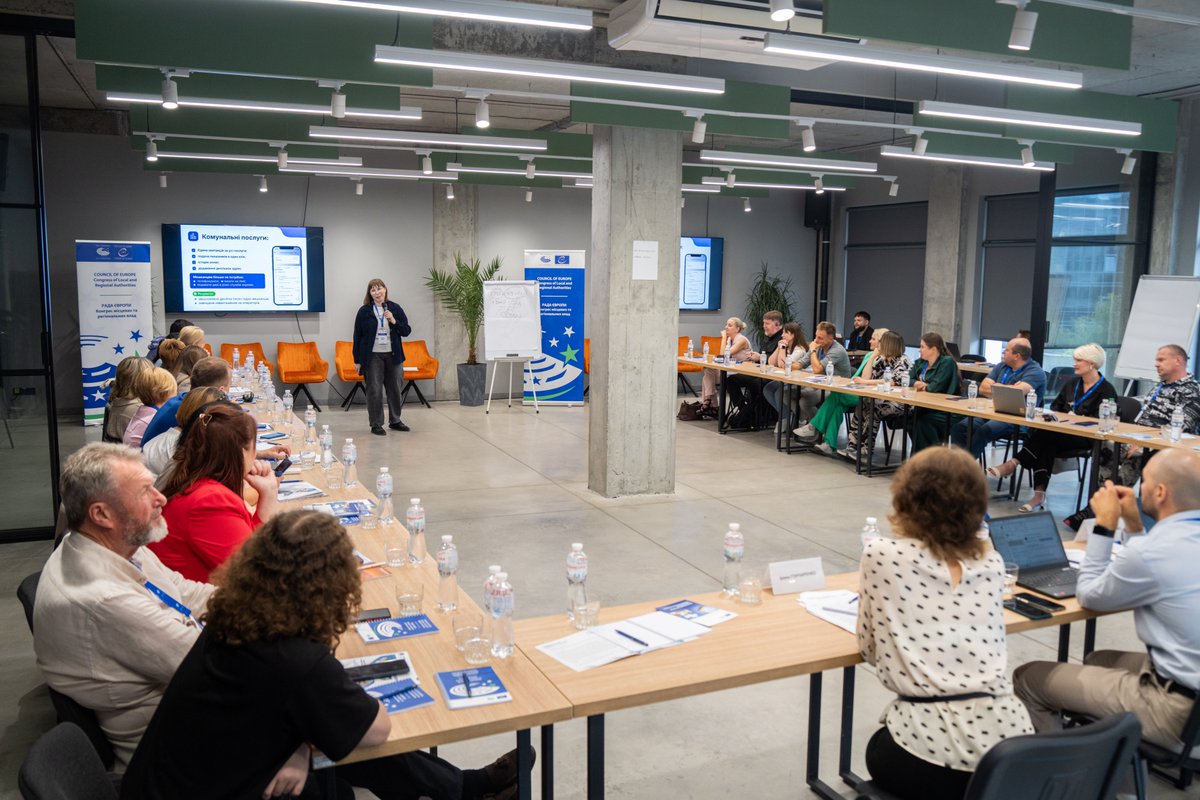 COECongress's tweet photo. Ternopil hosted the @COECongress  and unit 25 Ukrainian comunities on 13–14 July 2026  focused on advancing e-governance and e-democracy tools, fostering transparency, accountability, and citizen participation.

Read more: https://t.co/iE0962NPzb https://t.co/Hre1dDpE4j