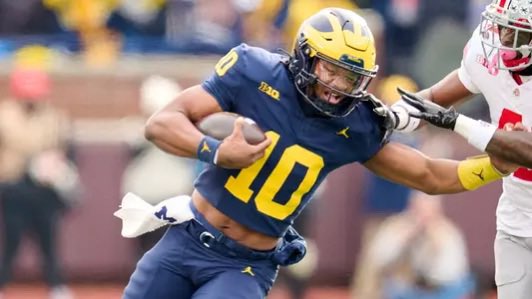 HaydenTCFB's tweet photo. @CFBTalkDaily Love the guy but Alex Orji made me want to tear my hair out. Mainly because Michigan had us thinking dude was the second coming of Cam Newton https://t.co/KuuTvqGbGJ