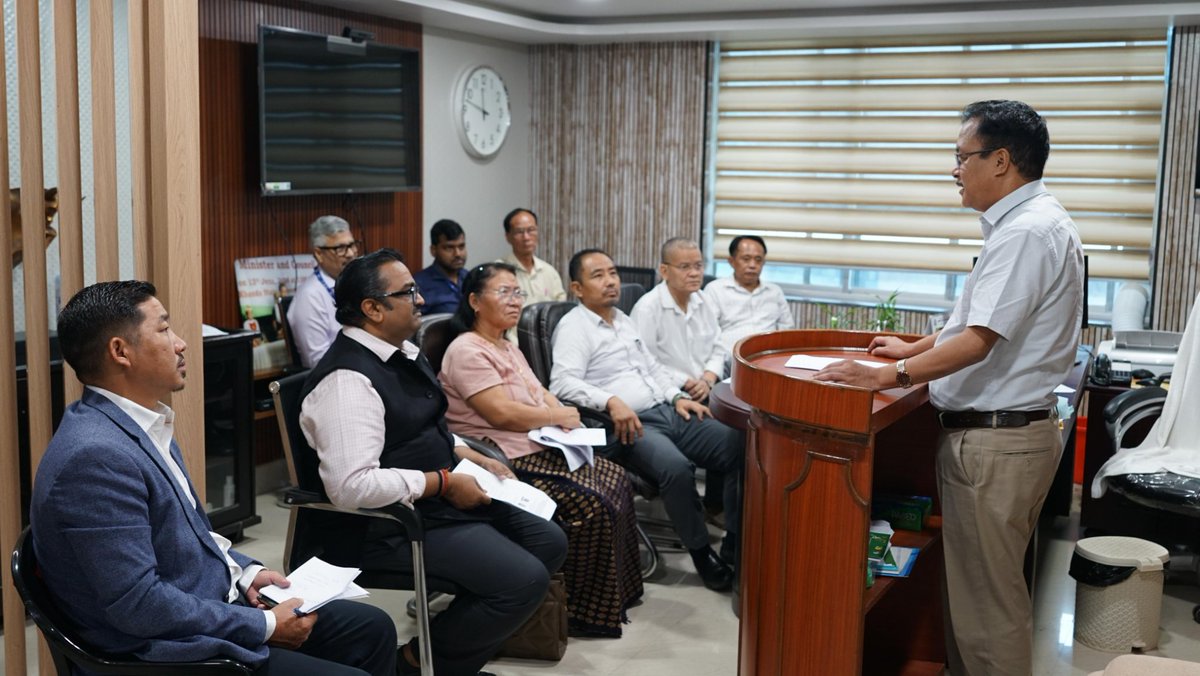wangsu_d's tweet photo. Arunachal Pradesh has officially partnered with NABARD Consultancy Services Private Limited (NABCONS) to streamline the implementation of various Central Sector Schemes (CSS), state schemes and key agricultural projects across the state.

NABCONS will serve as the Project Management Unit (PMU) for the Arunachal Pradesh Agriculture Marketing Board (APAMB) under this new pact formally signed today in my presence. The agreement was ceremonially executed between Shri S.V. Ranga Rao (General Manager, NABARD, Itanagar) and Shri Okit Palling (CEO, APAMB, GoAP), alongside the Secretary of Agriculture, Directors of Agriculture & Horticulture, and departmental officials.

With Arunachal's vast potential for agricultural diversification and value addition, NABCONS' technical expertise will greatly enhance our project planning, monitoring and execution, helping us address implementation bottlenecks and accelerate the sustainable transformation in the sector.