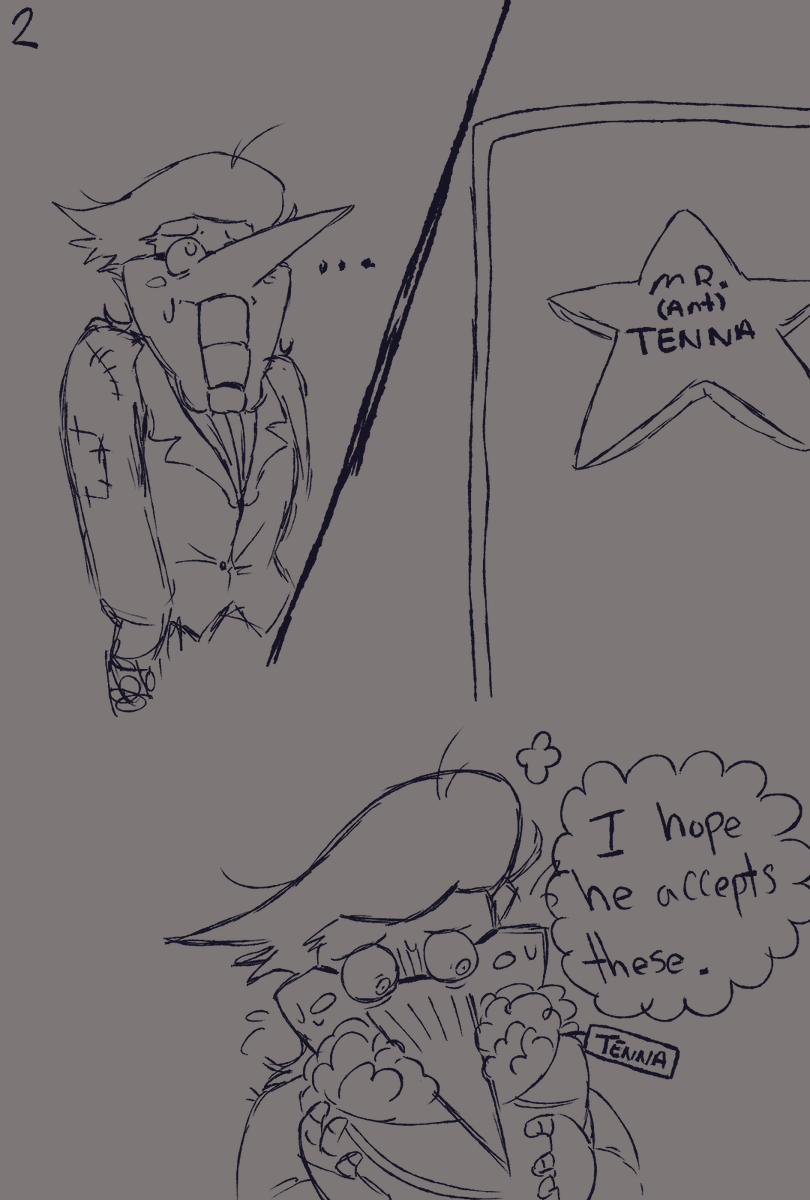 Spamtennatoepic's tweet photo. spamtenna at its finest 
1/?
#deltarune #spamtenna https://t.co/0MjfQhyYAm