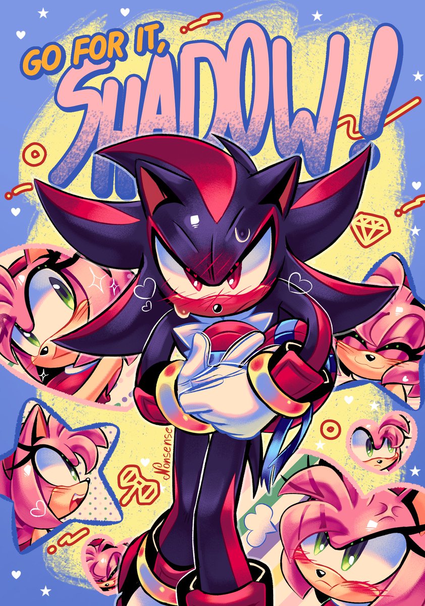 StudioNonsense1's tweet photo. Go, go, go! 💕💕💕
#shadamy #AmyRose #ShadowTheHedgehog https://t.co/UuT76rcokz