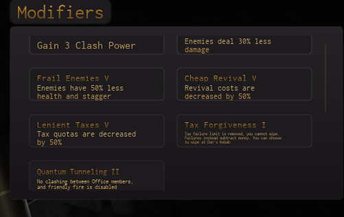 igoriguess's tweet photo. @limbleedupdates all of them turn starlight mod to half, so if you have all of them on you can just turn them on and be unable to lose unless you suck at the game https://t.co/G2bRulDNW7