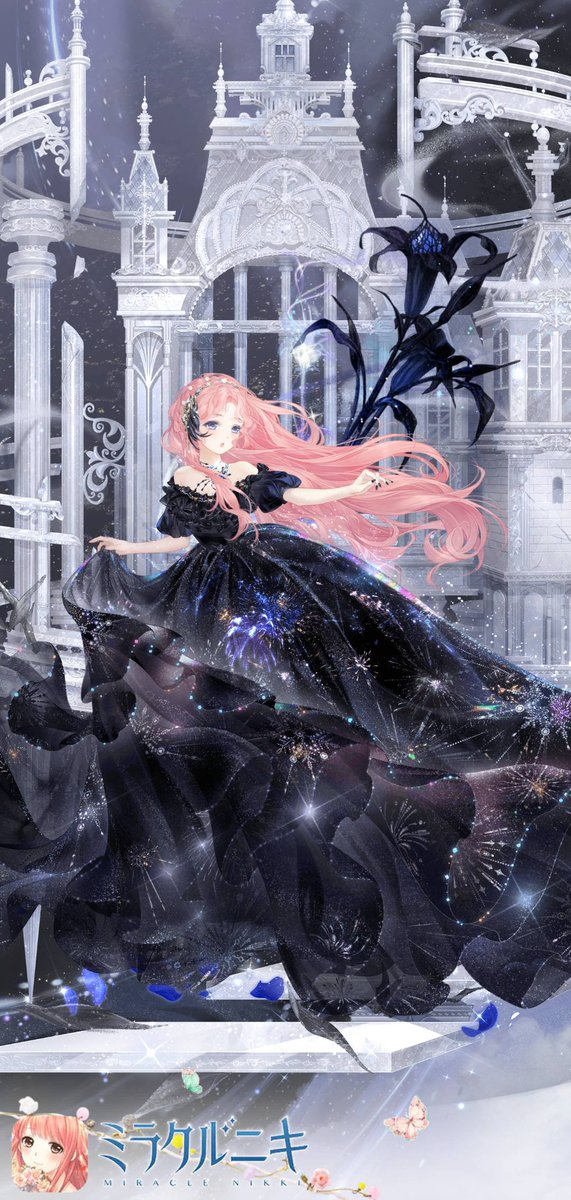 BELLIA_nikki's tweet photo. 黒百合の情熱　#ミラクルニキ https://t.co/8T21vEOTfX