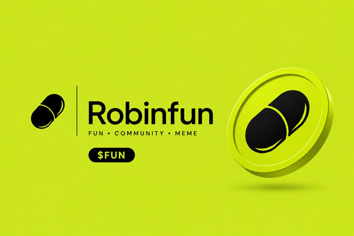 robin_dotfun's tweet photo. Robin Fun is launching its first token, $FUN. 

Drop your robinhood ETH address.
Like &amp; retweet https://t.co/Ty3Qbs0daQ