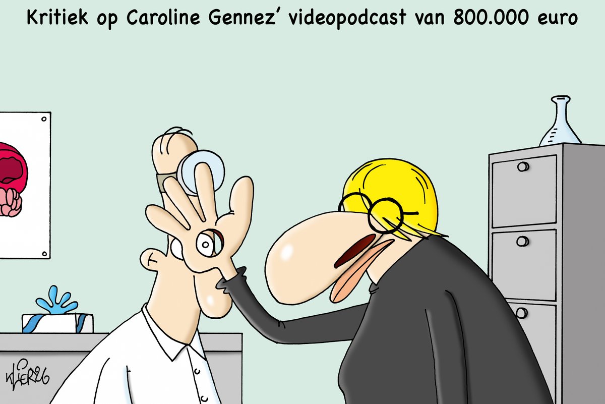 Klier_cartoons's tweet photo. #carolinegennez https://t.co/GFQir60sbl