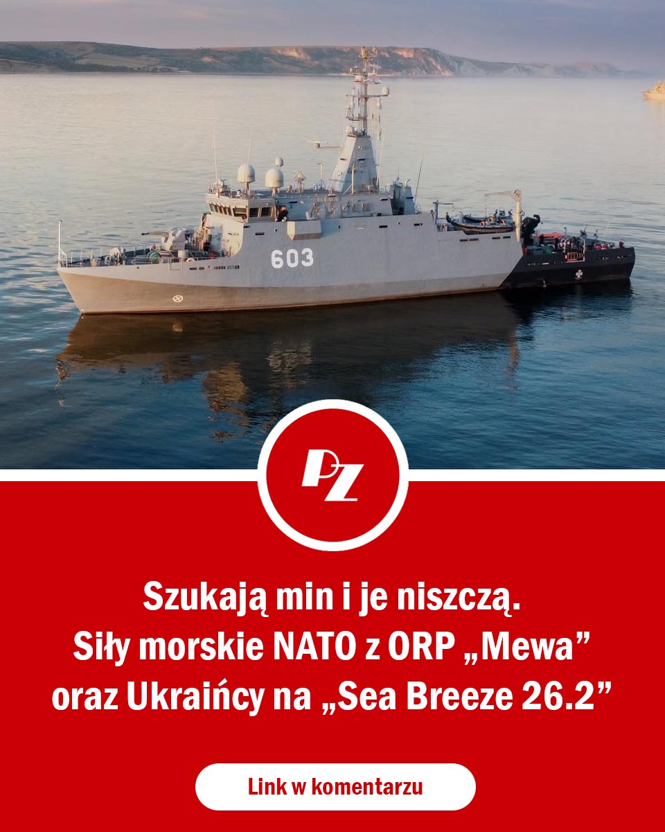 Polska_Zbrojna's tweet photo. „Sea Breeze 26.2” – siły morskie @NATO trenują z Ukraińcami. Wśród uczestników ćwiczeń jest polski niszczyciel min ORP „Mewa”.
#SeaBreeze26 #ORPMewa #SNMCMG1
@MON_GOV_PL @MarWojRP @NATO_MARCOM @SztabGenWP @DGeneralneRSZ @DowOperSZ @SNMCMG1 https://t.co/6Bs2QwGF8z