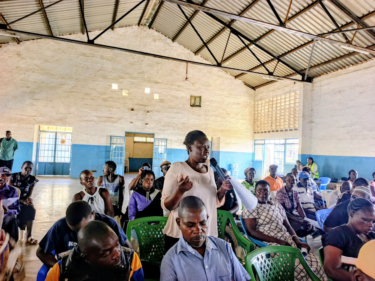 KIWASCO's tweet photo. These engagement forums are important in ensuring our grassroot customers are well informed about the newly approved tariff.  Tomorrow, 17th July 2026, we will continue the sensitization at Nawa Ground from 9:00 a.m. We invite residents of Usoma &amp; the surrounding areas to attend. https://t.co/eOZ4wqFja0