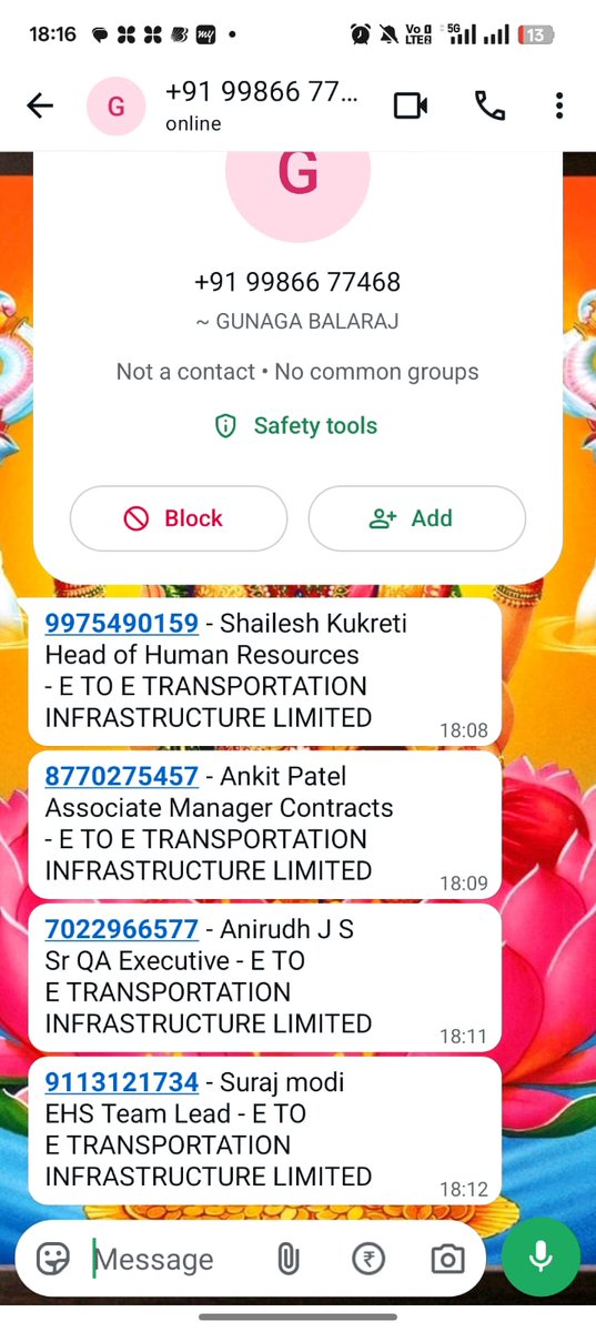 Samyavbaj's tweet photo. @SBICard_Connect @SBICard_Connect Your recovery agents are abusing, threatening, and harassing my office colleagues while unlawfully disclosing my personal information. This is illegal and against RBI guidelines. Stop these recovery tactics immediately, @RBI @nsitharaman @SBICard_Connect https://t.co/uLAy0fXyxR