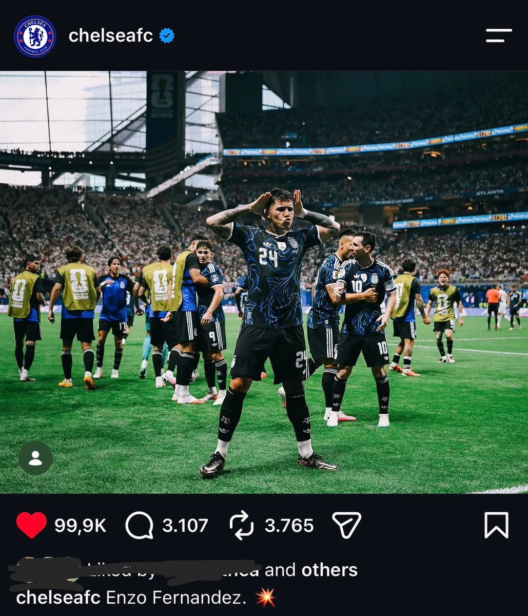 azulvsrep's tweet photo. "Después del partido el chelsea seguro lo echa a Enzo por el festejo que hizo"

Los hijos de re mil puta del chelsea: https://t.co/9QWOuZI1Jv
