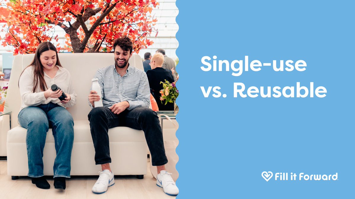 fillitforward's tweet photo. Discover how choosing reusable bottles over single-use options at events can help reduce waste and drive attendee engagement.

Learn more: https://t.co/G7WvjAo4iB https://t.co/3zbiUnyWxH
