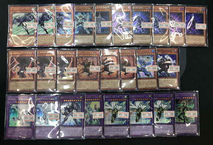遊戯王 販売情報】 #遊戯王OCG より 画像の『HERO』カードを展開しま