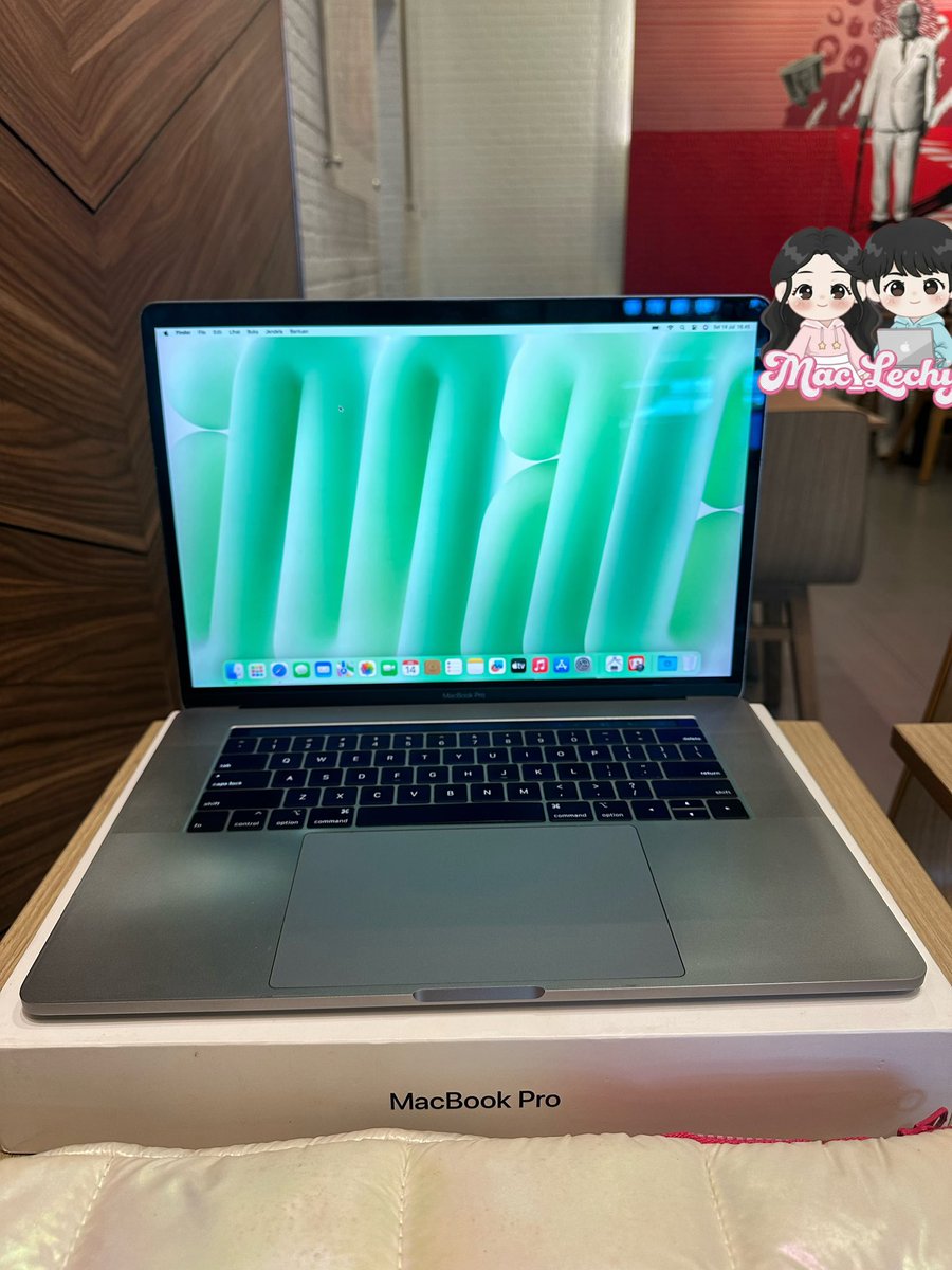 Mac_Lechy's tweet photo. Macbook Pro touchbar 2018 Fullset 15 Inch i7 ram 16 GB SSD 256GB gb

5.900.000 Juta NETT

✅Baterai ori Cc Normal awet
✅Fungsional Normal semua no minus
✅Kelengkapan Fullset FREE TAS
✅Free download office

t. wts Macbook pro touchbar 2018 https://t.co/Pycqo7lO54