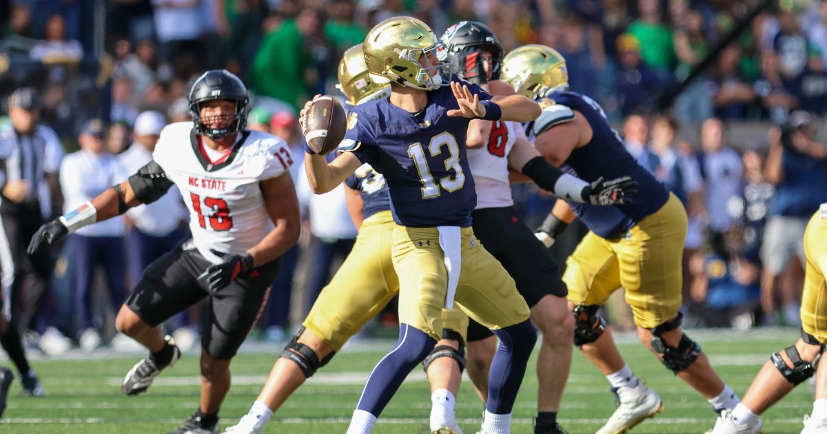CaneSport's tweet photo. Miami vs. Notre Dame Preview: Massive National Title Implications Likely In Nov. 7 Grudge Match - https://t.co/bnHxvmYTfa https://t.co/Ksi597Lz65