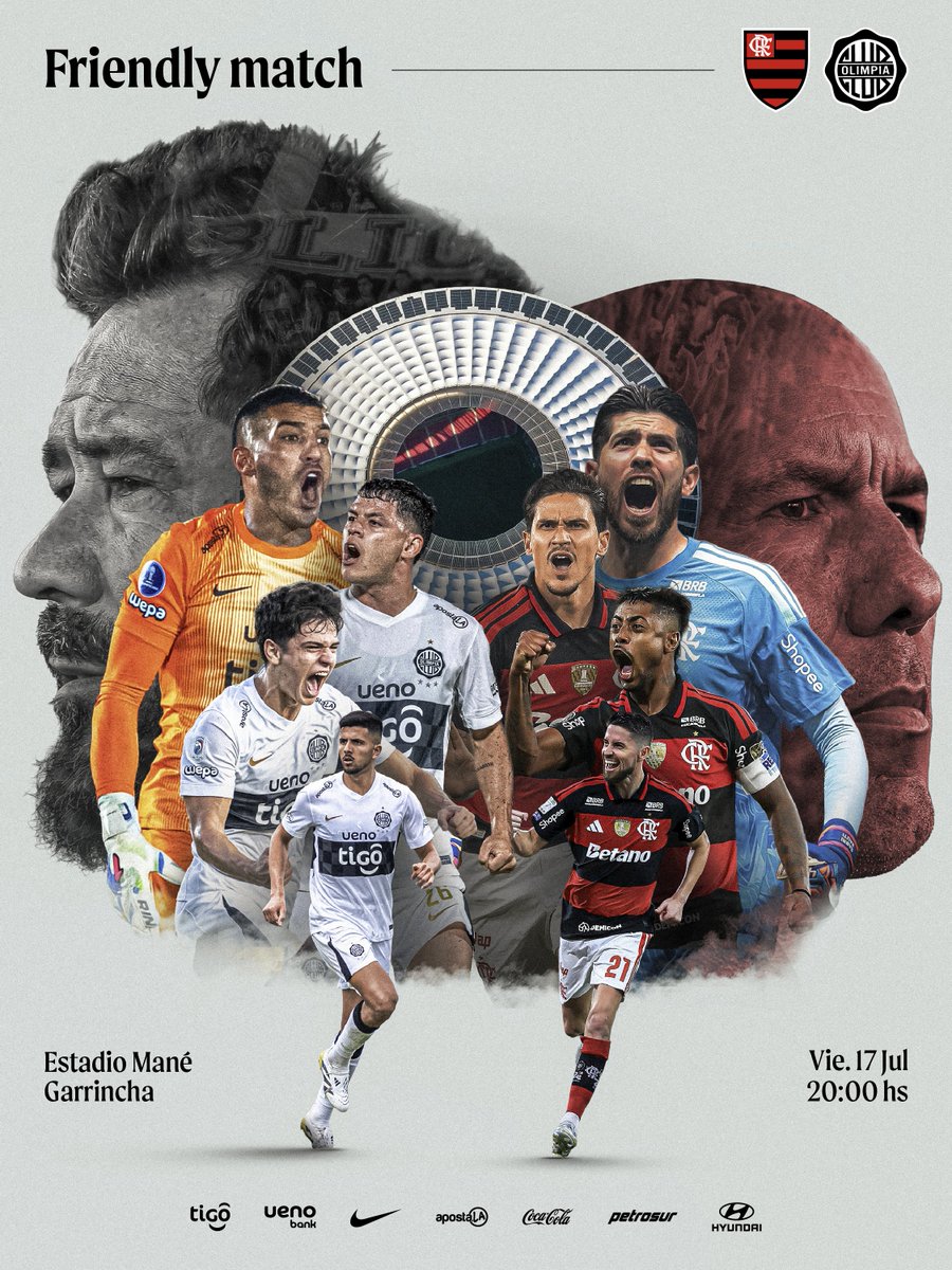 elClubOlimpia's tweet photo. 🔜 𝐀𝐦𝐢𝐬𝐭𝐨𝐬𝐨 𝐈𝐧𝐭𝐞𝐫𝐧𝐚𝐜𝐢𝐨𝐧𝐚𝐥:

Nos vamos a Brasil para medir a Flamengo 🇧🇷 en el Estadio Mané Garrincha.

¡Con todo, Decano! ⚔️👑 https://t.co/IVwnTTviPz