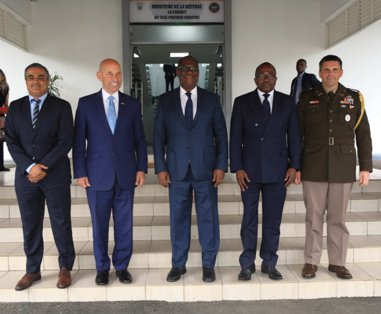 AfricaMediaHub's tweet photo. In Abidjan, U.S. Assistant Secretary of State for African Affairs met with Vice President Tiémoko Meyliet Koné and Vice Prime Minister and Minister of Defense Téné Birahima Ouattara to strengthen the U.S.-Côte d'Ivoire partnership.

From advancing regional security to expanding trade and investment through private sector-led growth, the U.S and Côte d'Ivoire are working together to create the conditions for greater prosperity, stronger commercial ties, and lasting stability that benefits both countries.

🇺🇸🇨🇮