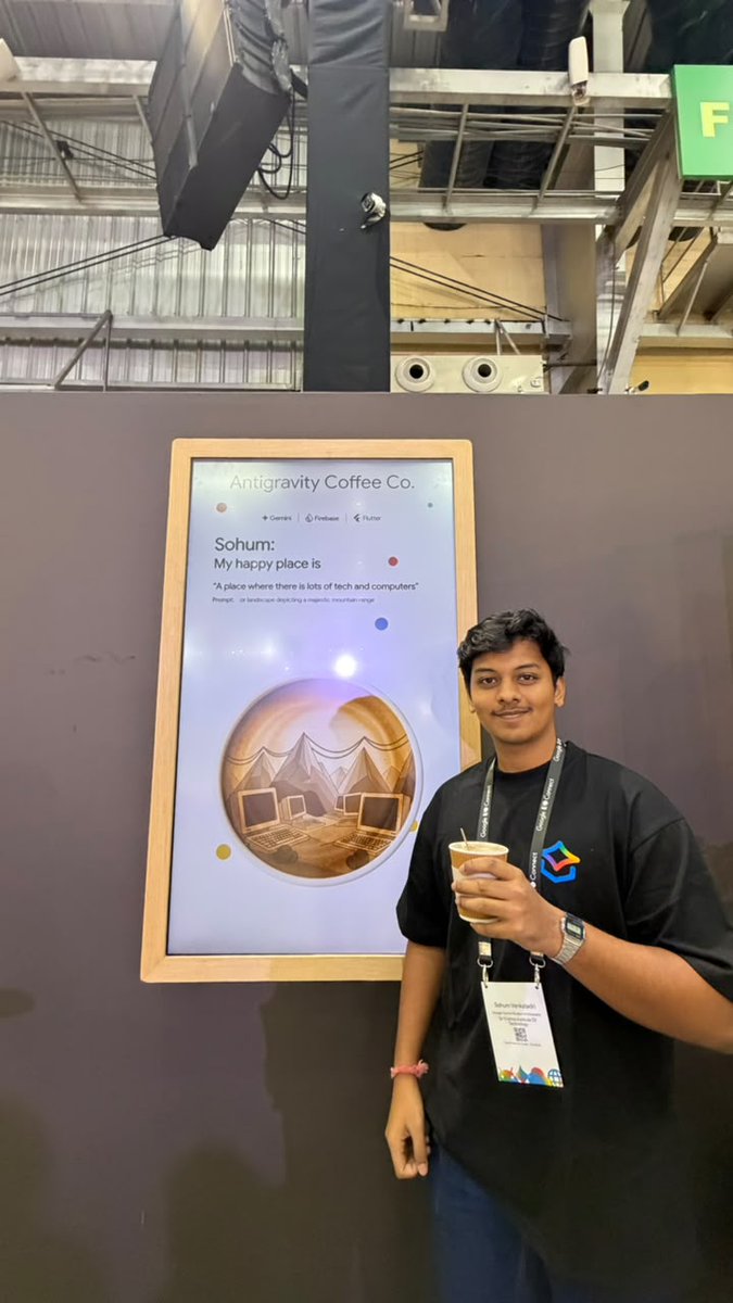 Sohum041's tweet photo. Google I/O Connect Bengaluru was electric!🪩✨
New tech blew my mind, but brainstorming with the brilliant devs & my GSA squad was top tier. Fired up to bring all this energy back to my community!🚀
#GoogleIOConnect #BuildWithGemini
@GoogleDevsIN @GoogleIndia @Google @GeminiApp https://t.co/3wnXDl3VDV