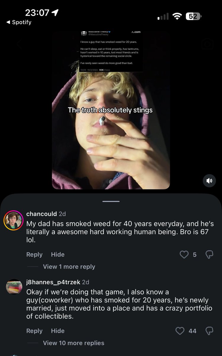 martinofmind's tweet photo. @MasculineTheory I reposted this on instagram and got a comment section full of copers, you’d nearly think they were being satirical (it’s a cigarette in my mouth lol) https://t.co/yP24pv9xXh