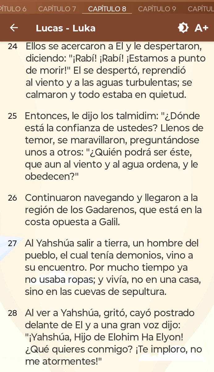 heribertowerne1's tweet photo. @_La_Patriota_ Mateo8:24-
Y se levantó en el mar una tempestad tan grande que las olas cubrían la barca;pero El dormía.
Se acercaron Sus talmidim y Lo despertaron,diciendo: Adoneynu Hoshieynu [MarYah sálvanos],que perecemos;
Habló
יהושע
diciendo:¿Por qué teméis hombres de poca emunah?...Erenv https://t.co/dV4R3QBgmm