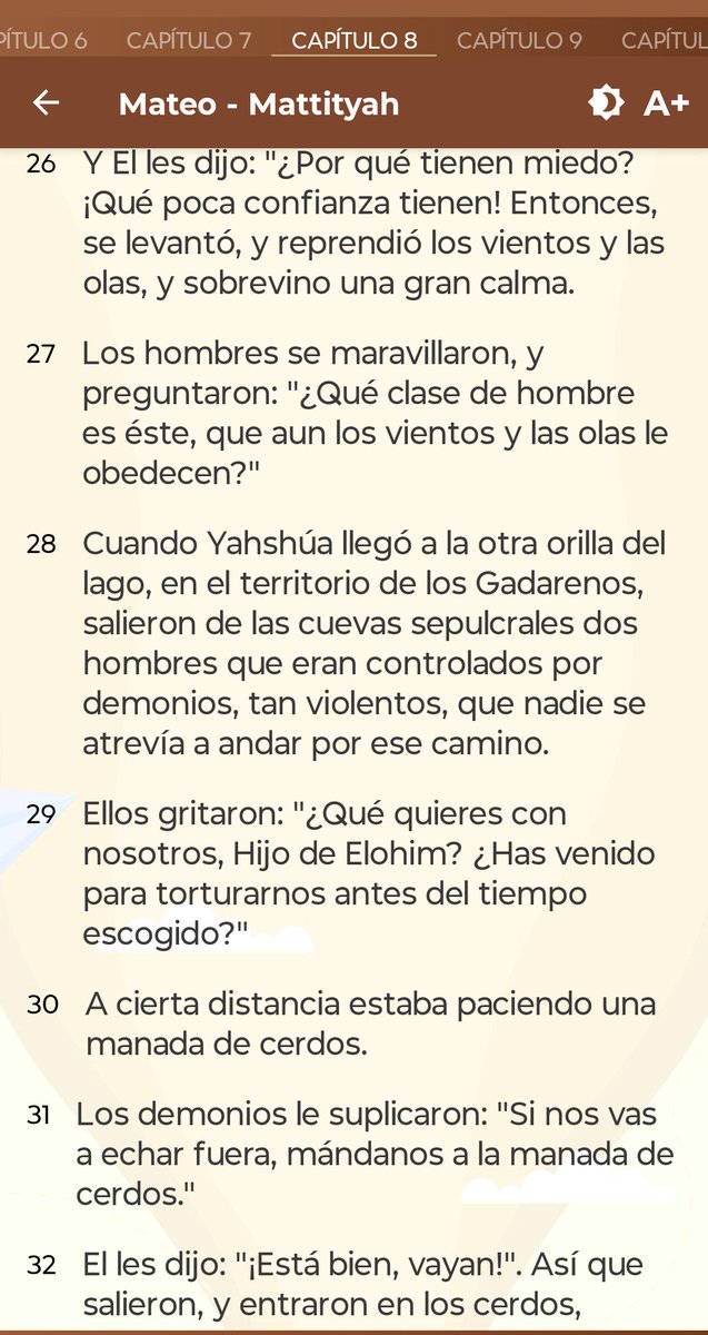 heribertowerne1's tweet photo. @_La_Patriota_ Mateo8:24-
Y se levantó en el mar una tempestad tan grande que las olas cubrían la barca;pero El dormía.
Se acercaron Sus talmidim y Lo despertaron,diciendo: Adoneynu Hoshieynu [MarYah sálvanos],que perecemos;
Habló
יהושע
diciendo:¿Por qué teméis hombres de poca emunah?...Erenv https://t.co/dV4R3QBgmm