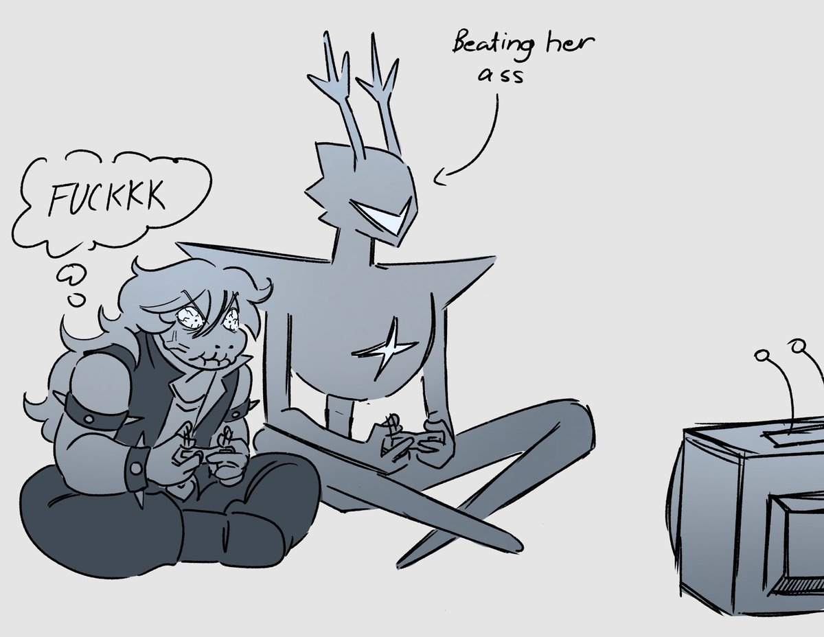 merladebread's tweet photo. Continuation, until I run out of ideas part 5 #deltaruneㅤㅤㅤ https://t.co/V0eFUFS0kL