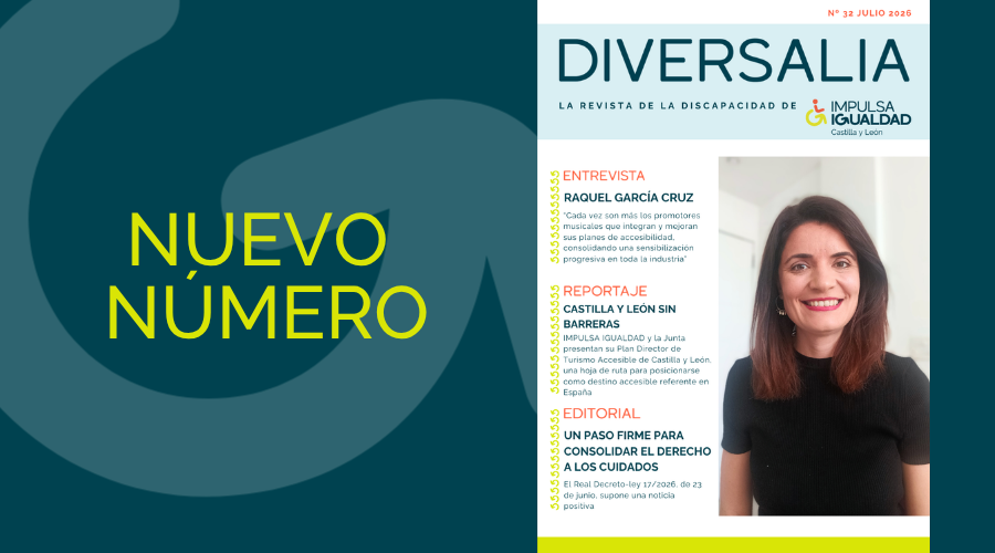 IMPULSA_CyL's tweet photo. 📢 Nuevo número de nuestra revista #DIVERSALIA. ¡Léela aquí! ➡️ https://t.co/q6chFE0A7d
👉Entrevista a Raquel García, directora de @musicforallfund.
👉Editorial de @FSardon69.
👉Reportaje '#CastillayLeón sin barreras'
📩https://t.co/ZADjQ8PAqR https://t.co/fb5vxDXoLI