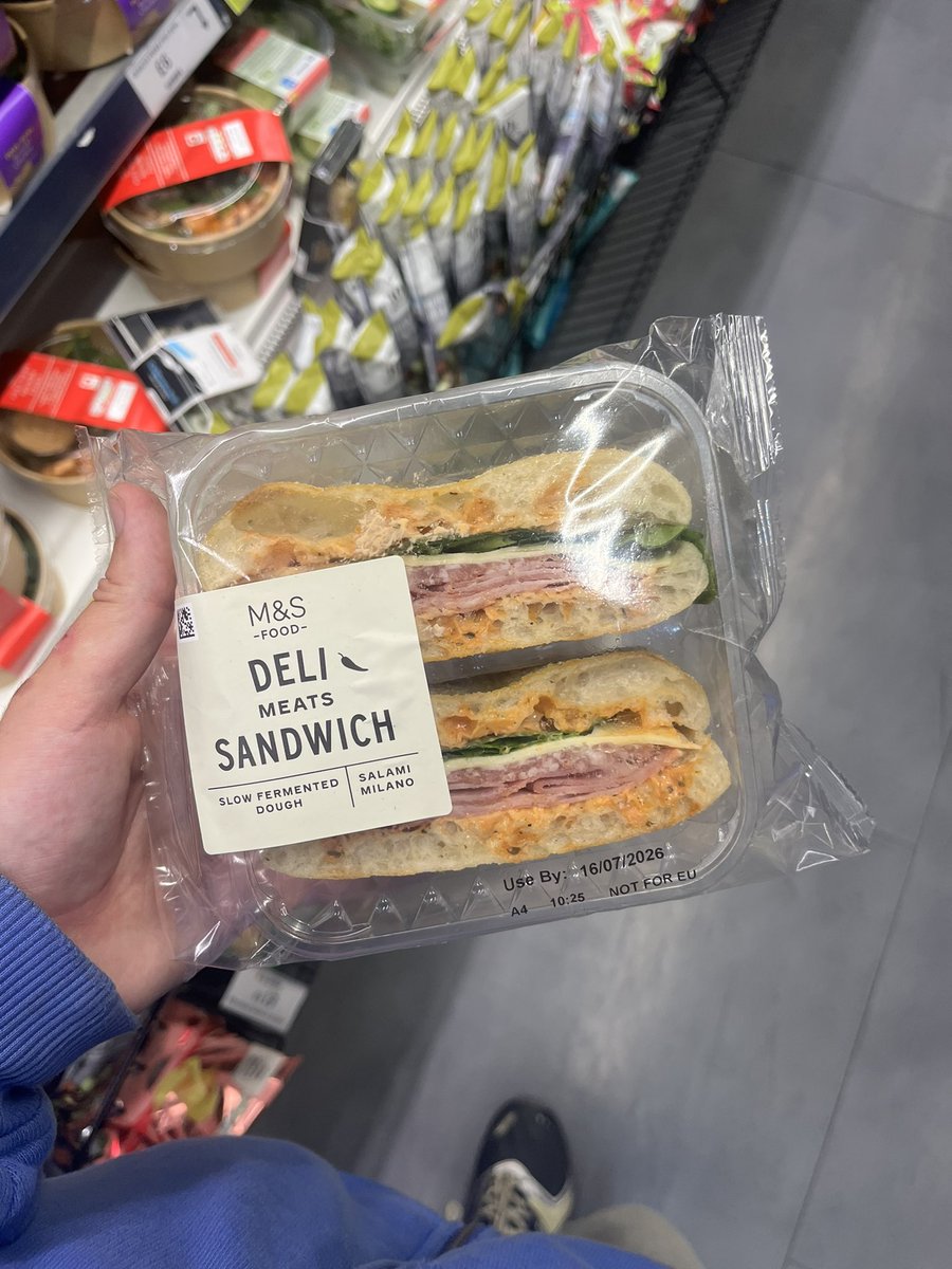 GreatBritFoods's tweet photo. Two absolutely stunning sandwiches added to M&amp;S😍 https://t.co/VRynyUkAYb