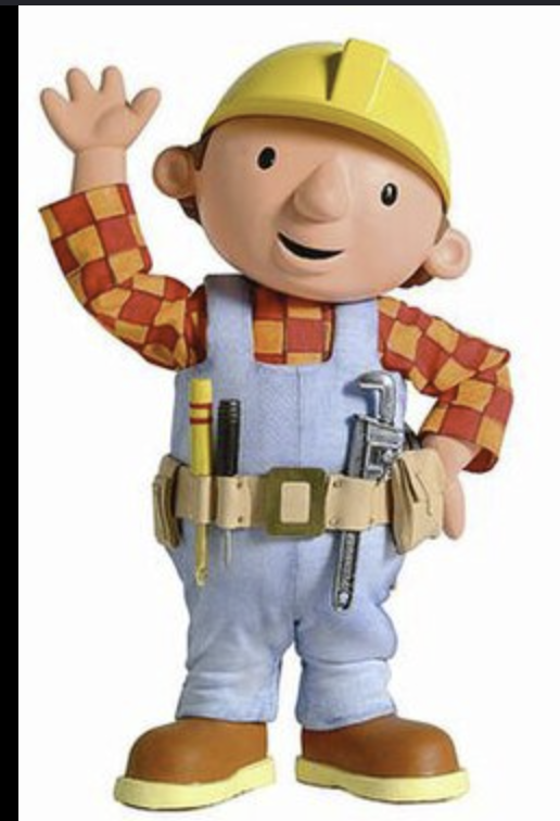 itsnickarora's tweet photo. Who remembers this guy, Bob the Builder? https://t.co/Fzaz9yct59