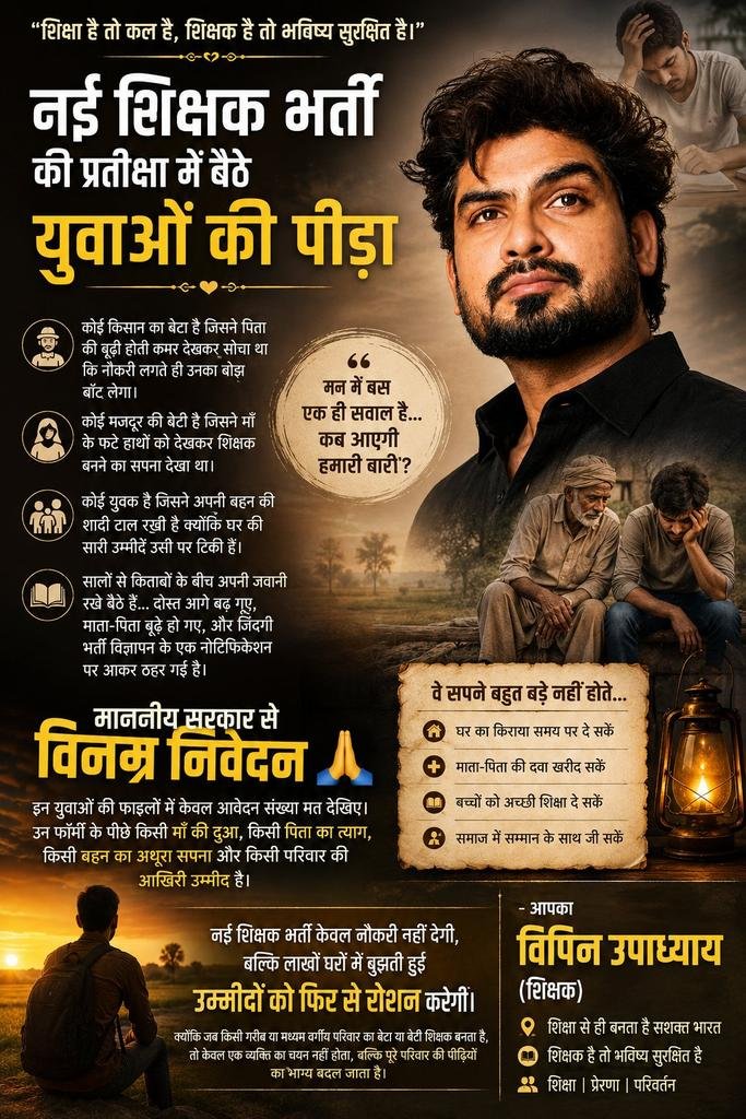 shailpatel1234's tweet photo. आम आदमी पार्टी का बहुत बहुत आभार 🙏 

एडमिन से अनुरोध है लगातार इस मुद्दे को उठाते रहे 🙏

11 हजार का चूरन नहीं चाहिए 💯 

60000 का विज्ञापन चाहिए 💯 

नगरीय और ग्रामीण का एक साथ विज्ञापन चाहिए 

संयुक्त विज्ञापन जारी करो नहीं तो वोट नहीं ✅

@SanjayAzadSln 
@AamAadmiParty https://t.co/fUWqFdTlsV