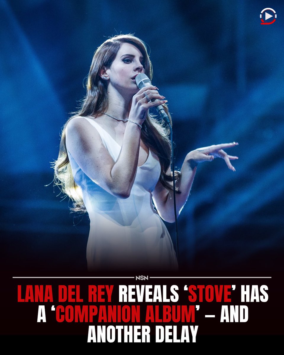 noscript_needed's tweet photo. Lana Del Rey says Stove is finished and will come a surprise companion album (looks like Spyda) but we need to wait at least one more month! 😤￼ https://t.co/6cRjVbTINK