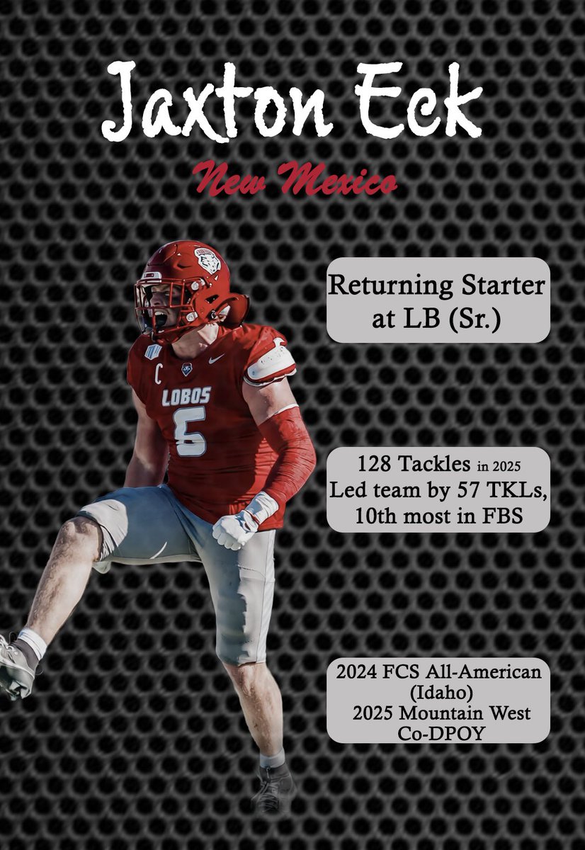 BallRiddenPod's tweet photo. 🚨New episode OUT 

2026 College Football Player Profile Preview Part 6: QBs and LBs

 - Alonza Barnett III (UCF)
 - Micah Alejado (Hawaii)
 - Jaxton Eck (New Mexico)
 - Whit Weeks (LSU)
LISTEN: https://t.co/0q6oeXNbt6

https://t.co/HdaWyumi6V https://t.co/Xn4iVoWp6A
