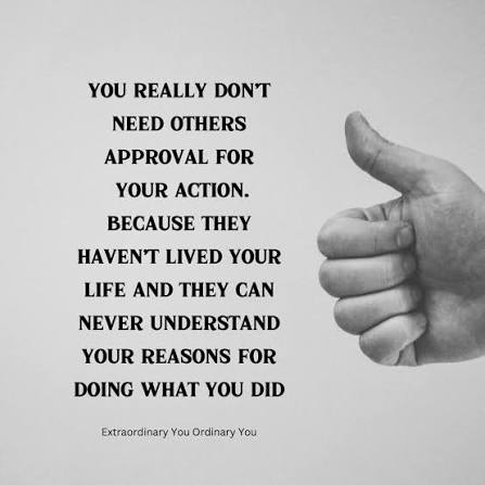 JimDaCoach's tweet photo. Are you an Approval Seeking Junkie? If you want peace of mind, happiness and success you've got to realize the only approval you need is your own. 👍 https://t.co/O7EgclNJuq