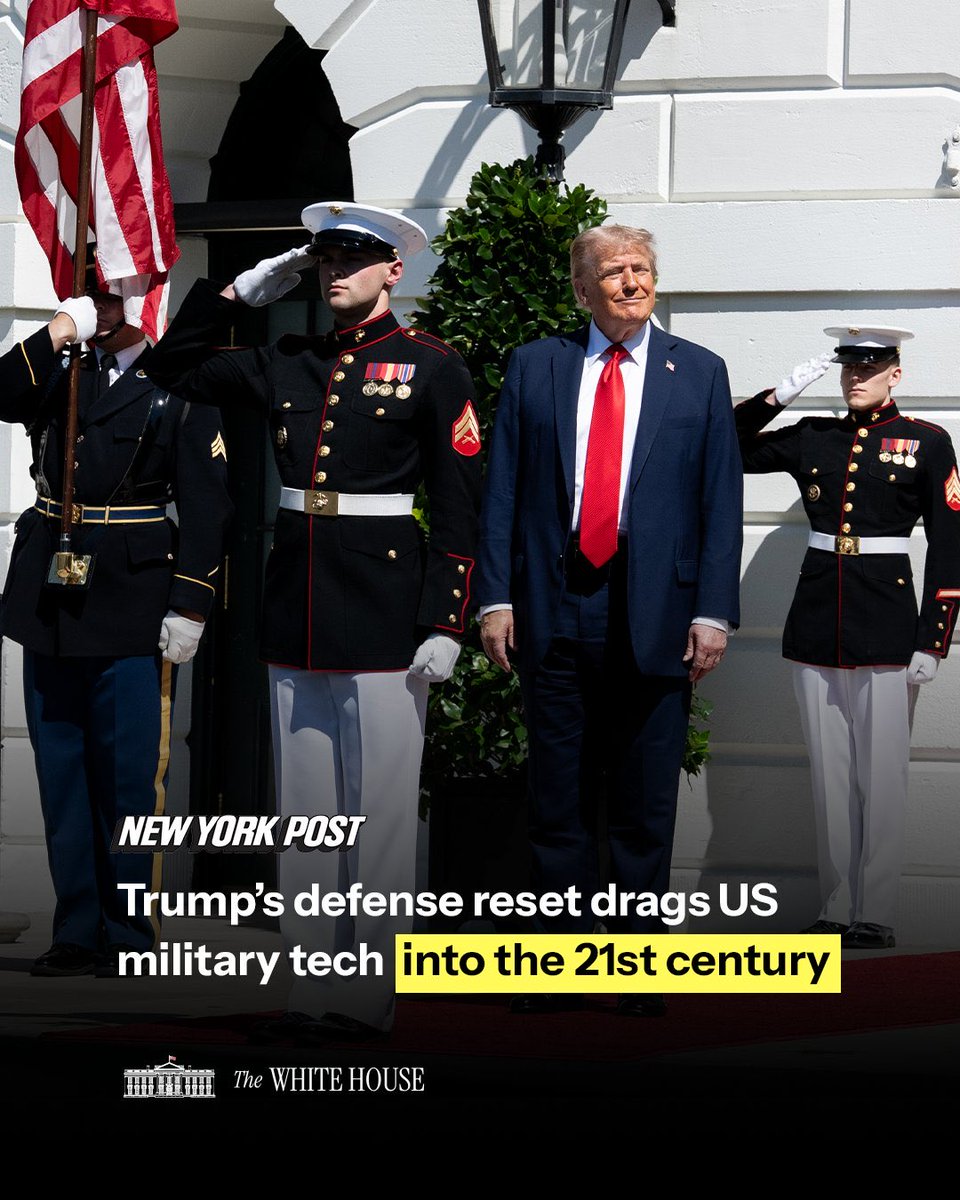 GeneralQ17ozxq's tweet photo. Ahead of the Defense and Innovation Summit at the US Army War College in Pennsylvania today, @SenMcCormickPA writes in @nypost: Trump’s defense reset drags US military tech into the 21st century 🔥 https://t.co/oaARsKAXta