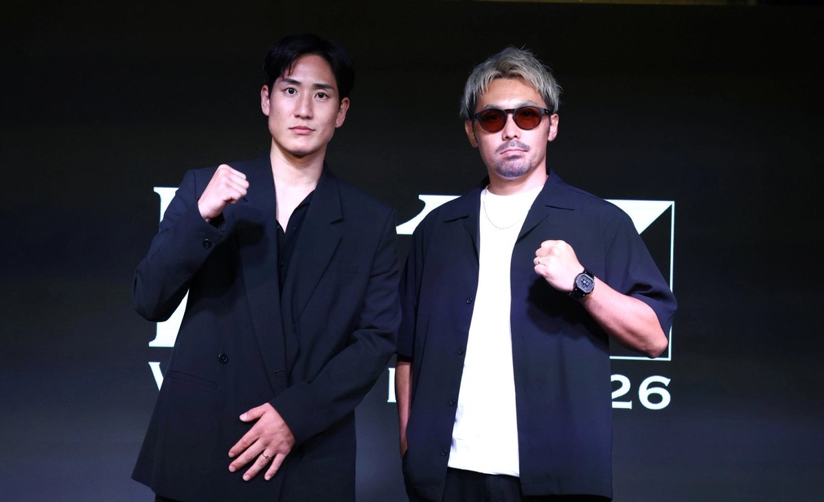 k1wgp_pr's tweet photo. ||◤K-1 WORLD MAX 2026◢||
🗓️9月12日(土)🏟️代々木第二体育館

🎙️記者会見レポート

🇯🇵村越優汰
引退試合の相手は林健太に決定！「K-1チャンピオンになってますし、相手に不足はない」

📝詳細▷https://t.co/hT87YcVwOs

#k1max #k1wgp https://t.co/UsKkaT99GC