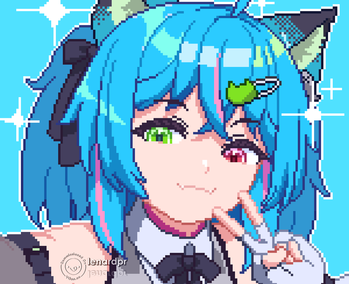 lenard_pr's tweet photo. It's #PortfolioDay !

I'm Len and I make pixelart and also regular art! I hope enjoy my works! 😊 https://t.co/MxZYQTiZLa