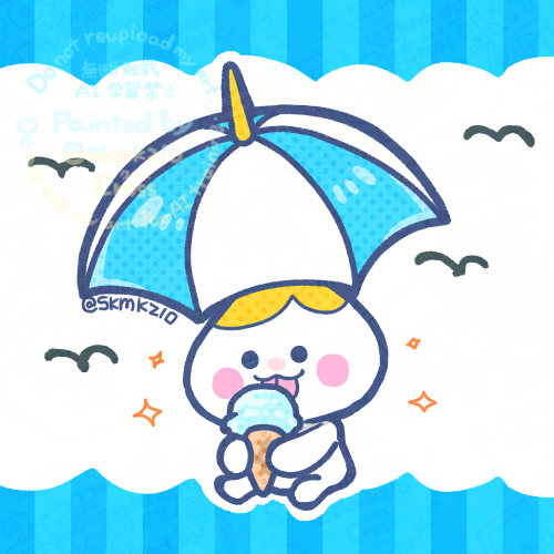 skmkz10's tweet photo. リズム天国のパラソルパホーマー⛱️🍨 https://t.co/U3bg3rxMYN