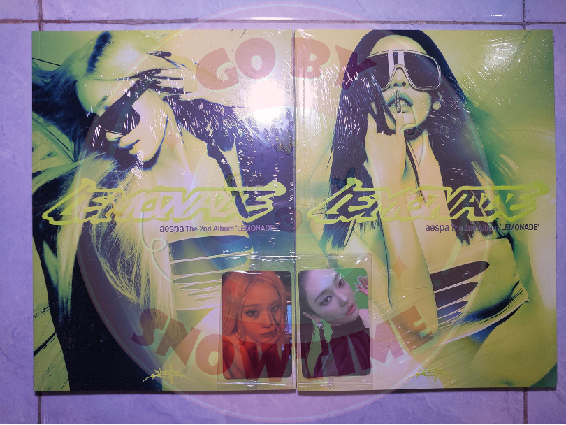 snowtime_GO's tweet photo. [READY STOCK] aespa 에스파 The 2nd Album 〖LEMONADE〗

WTS / WANT TO SELL 

❤️ ACID Set Winter 305k, Ningning 300k 
💛 CAN Giselle Ningning 325k
🩷 SMini Winter 165k, Ningning 145k

❌ Admin
✅ Keep event, splitpay
📍 Semarang, Jateng

DM untuk info lebih lanjut 🙏 https://t.co/R4dUqWTlLm