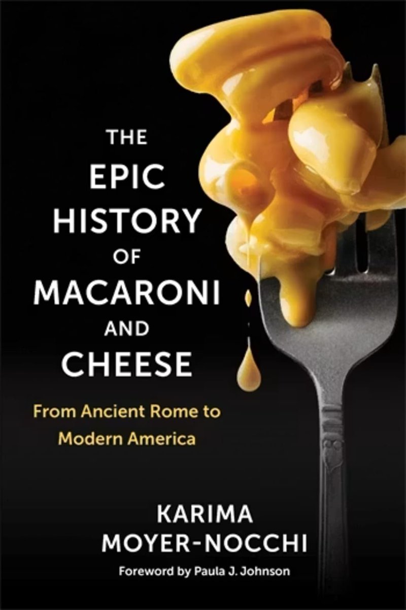 ColumbiaUP's tweet photo. In this episode of RNZ National, host Susana Lei'ataua and author Karima Moyer-Nocchi discuss THE EPIC HISTORY OF MACARONI AND CHEESE, a book tracing an extraordinary journey of cultural exchange and social change. https://t.co/HST4L7ASI9 #CulinaryHistory #BookReview @radionz https://t.co/hFFkIvvhVJ