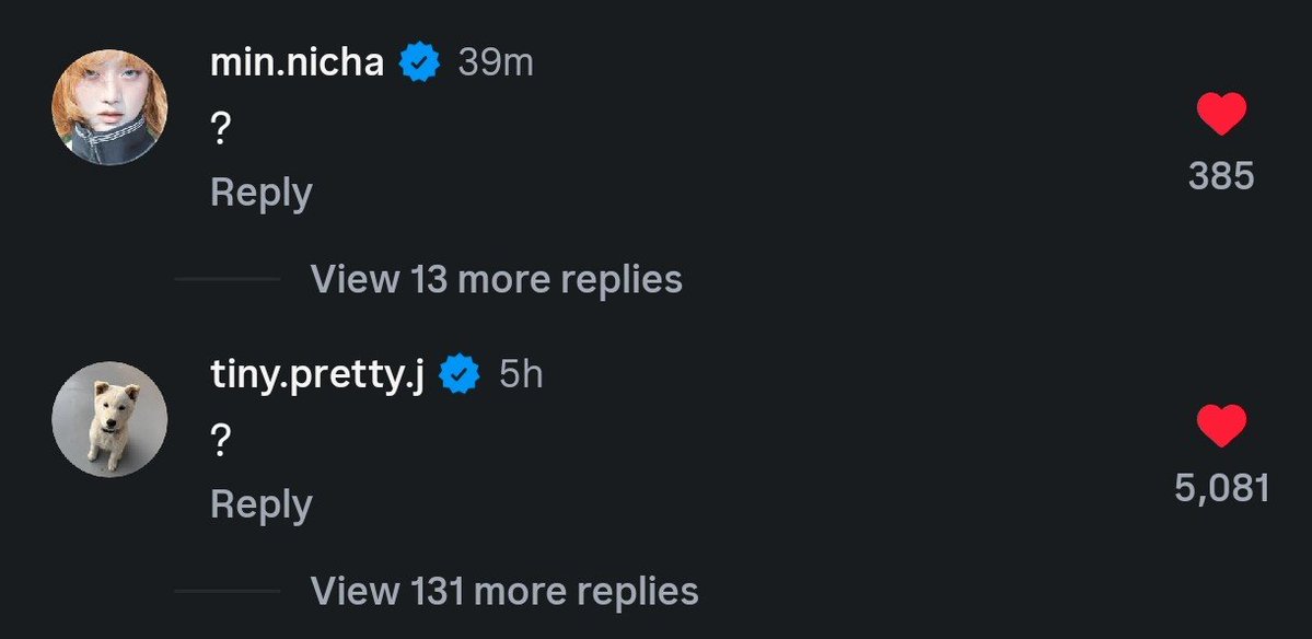 idlecharts's tweet photo. After CUBE's unusual post on i-dle's social media, SOYEON and MINNIE reacted with:

"?" https://t.co/JAvUj6A1vC