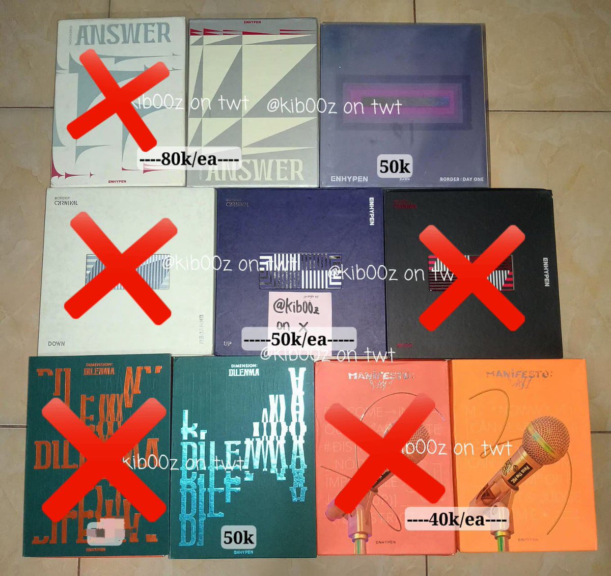 kib00z's tweet photo. @goinnmyah @dearestikeuu @beaberrie @zaeyunsimp @rifacintajaywon @AnditaDwiS9223 @cameron_el97945 UPDATE SOLD https://t.co/IR3mMRBOqN
