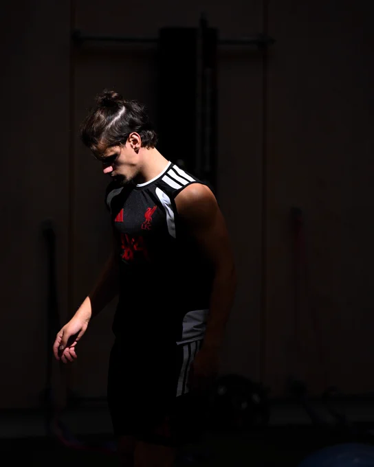 Milos Kerkez during pre-training activation work.