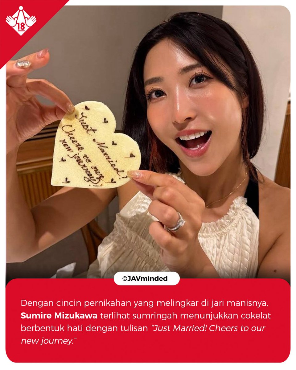 javminded's tweet photo. Sumire Mizukawa (水川スミレ) mengumumkan dirinya telah menikah dan siap menempuh hidup baru bersama pria pujaan hatinya. Dia juga menulis status pensiun di profil akun Instagramnya setelah 11 tahun berkarir sebagai bintang film dewasa.

#JAVminded #SumireMizukawa #水川スミレ https://t.co/4SlcMix4zL