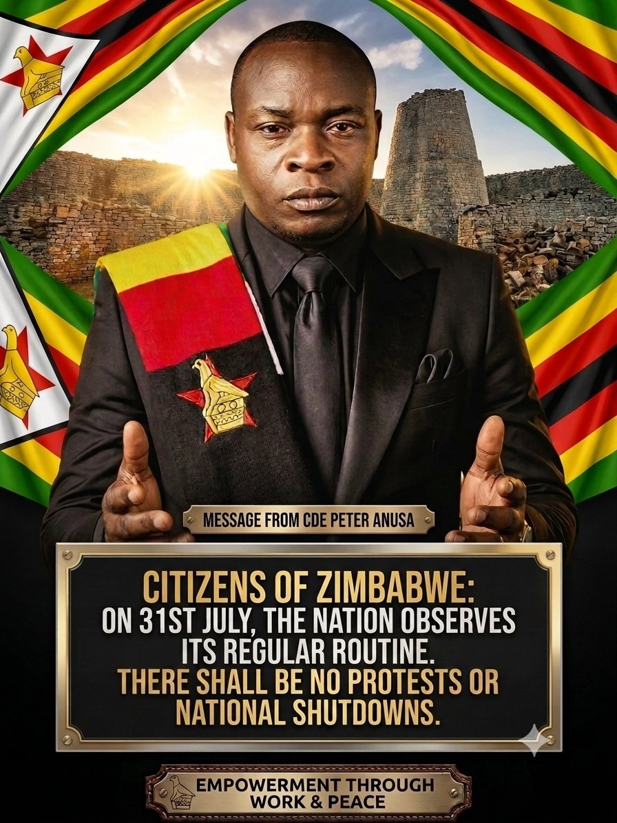 KudaMkono's tweet photo. 🇿🇼 Zimbabwe’s progress will not be derailed by online noise! We choose peace, productivity, and unity over disruption. 🇿🇼 

#UnityPeaceAndDevelopment
#NyikaInovakwaNeveneVayo
#NoToDisruption https://t.co/oGZfr8giVK
