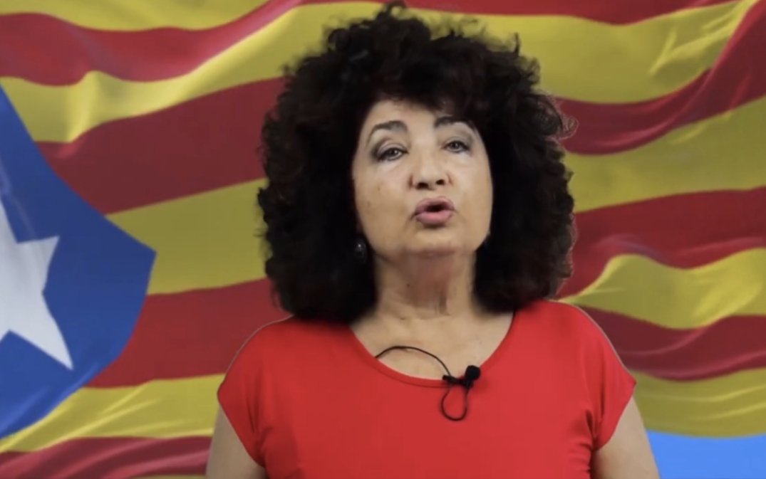 perinno's tweet photo. Escolteu atentament aquest punyent parlament de la compatriota i amiga @ParrenyoEncarna, una catalana sàvia filla de murcians i deixebla de Carles M. Espinalt que porta #Catalunya al cor. ♥️

Gràcies! M'heu fet saltar les llàgrimes! 

Visca Catalunya lliure! ||||

©️perinno🏌️‍♂️ https://t.co/NTrAQuoPJY